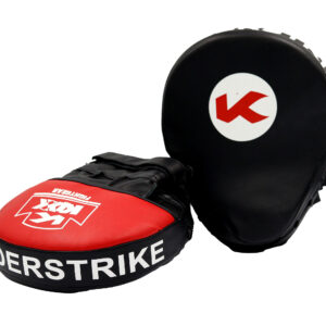 KIXX VINYL FOCUS MITTS RED & BLACK-STANDARD